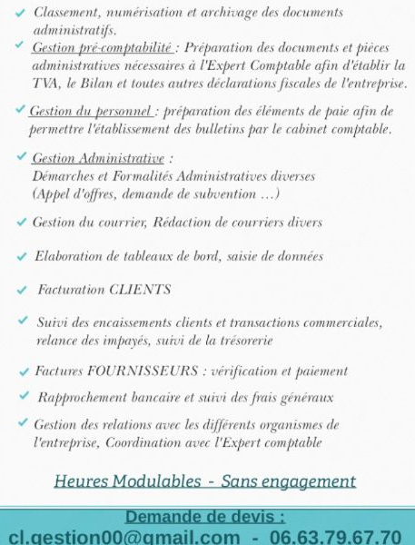 Aide papiers entreprises